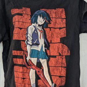 BoxLunch medium Kill la Kill tshirt shortsleeve black